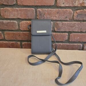 KATIE LOXTON of London Womens Soft Pebble Vegan Leather Crossbody Bag